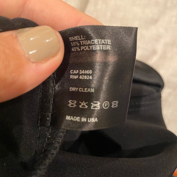 VEDA elastic waist like silk pant - Picture 3 of 3